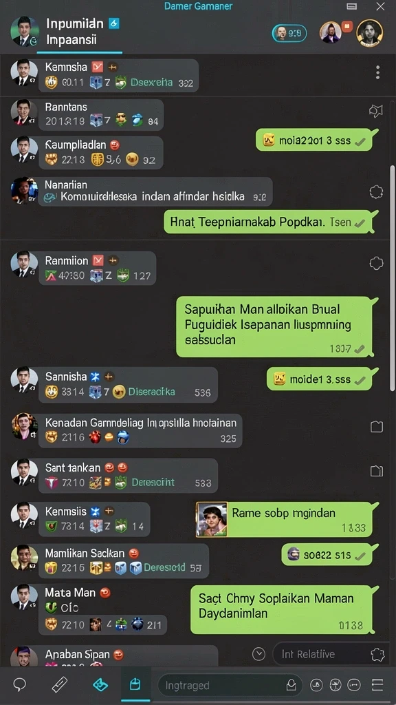 Tampilan awal permainan 5RT dengan grafik yang menakjubkan.