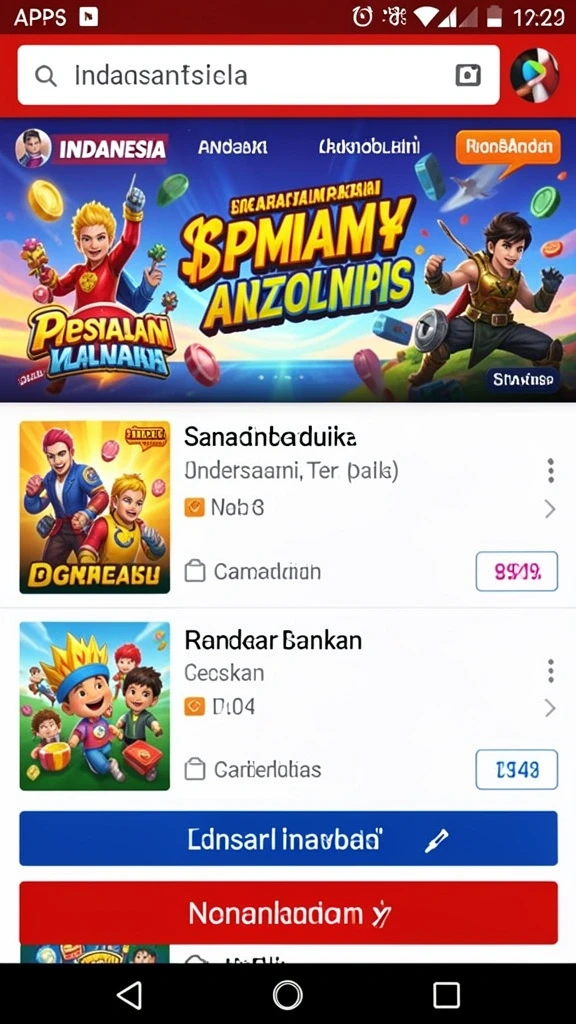 Tampilan antarmuka yang menarik dan intuitif.
