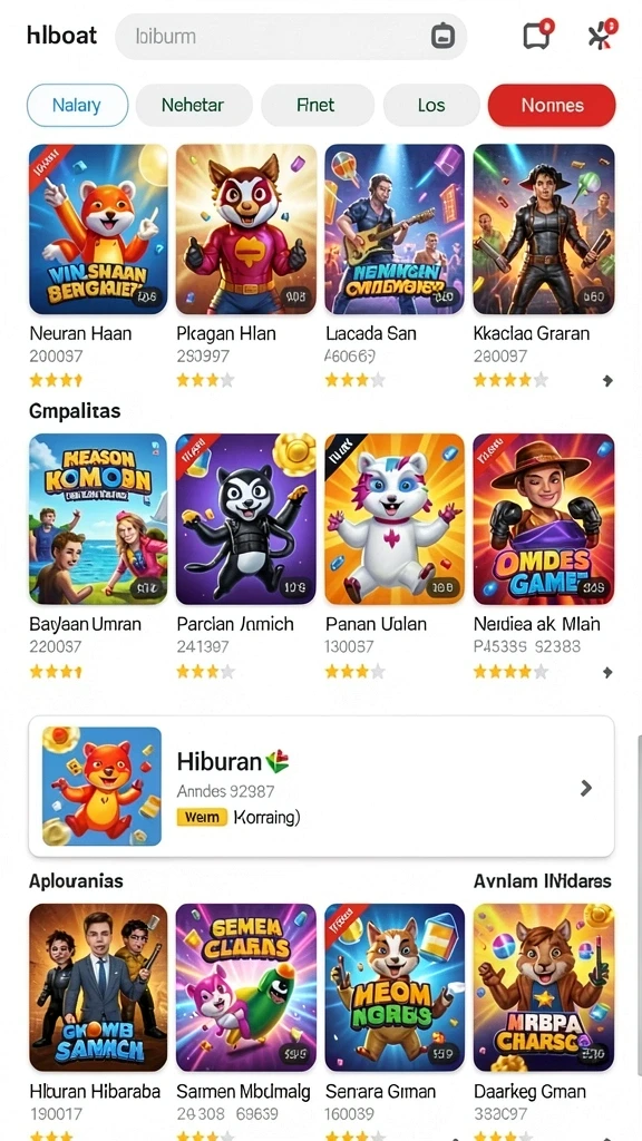 Tampilan antarmuka yang user-friendly dan intuitif.