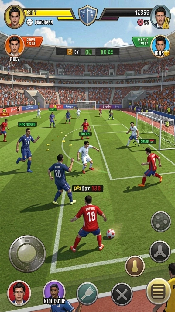 Visual menakjubkan yang menggambarkan dunia fantasi A200M.