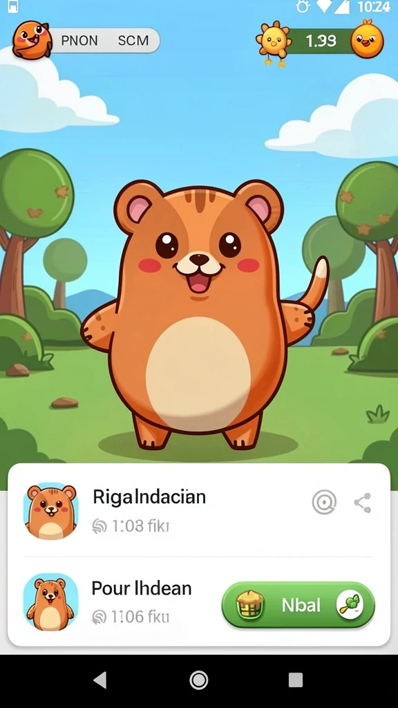 Screenshot misi yang menegangkan di dunia fantasi.