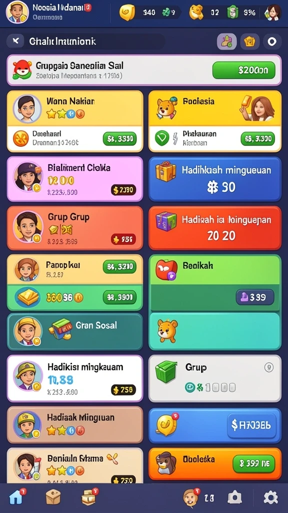 Tangkapan layar menunjukkan karakter yang sedang bertarung.