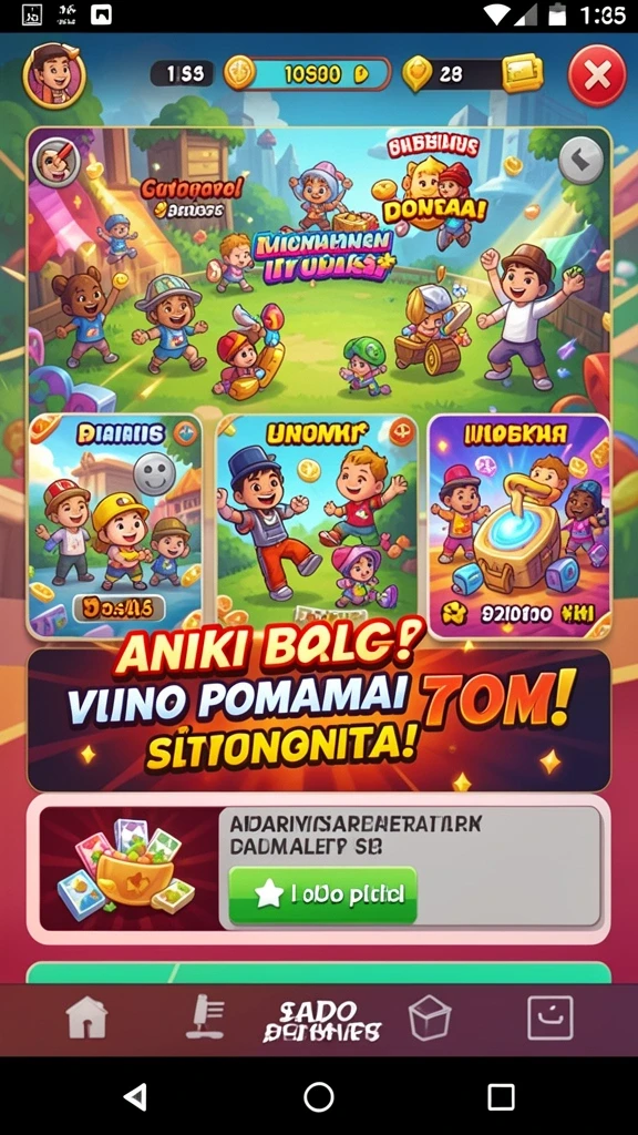 Tampilan antarmuka yang memudahkan navigasi.