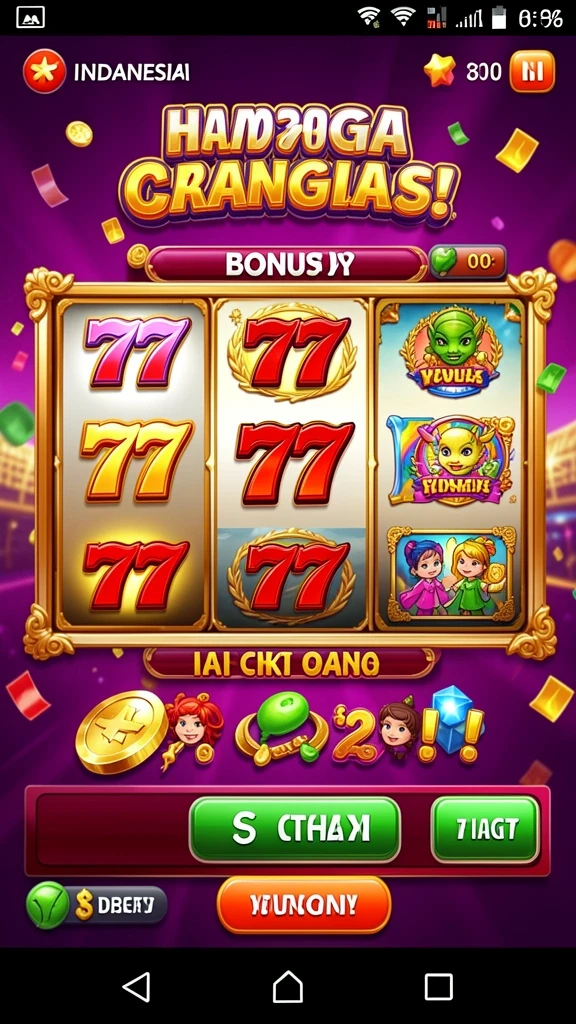 Tampilan antarmuka yang sederhana dan menarik.