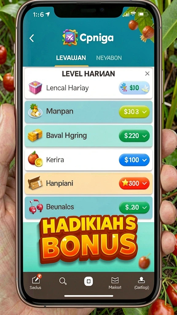 Tampilan antarmuka yang intuitif dan menarik.