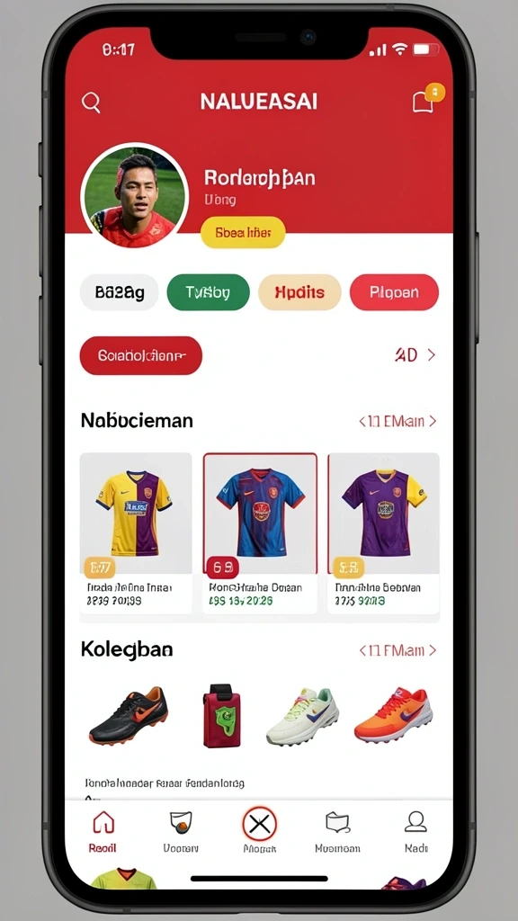 Tampilan antarmuka permainan yang menarik dan intuitif.