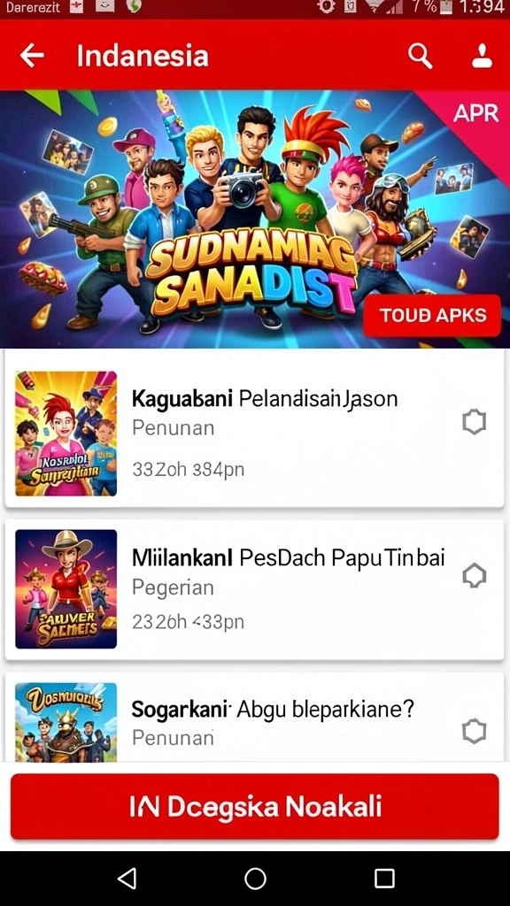 Tampilan antarmuka pengguna yang intuitif.