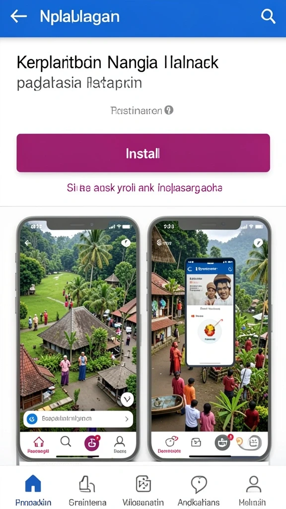 Tangkapan layar menunjukkan gameplay yang menarik.