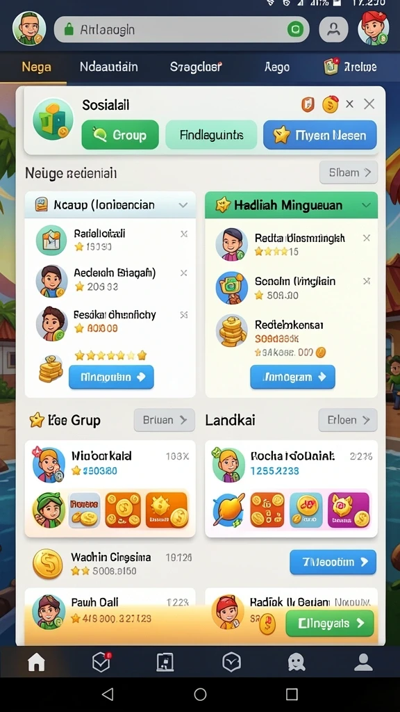 Tampilan karakter utama dalam petualangan perdana.
