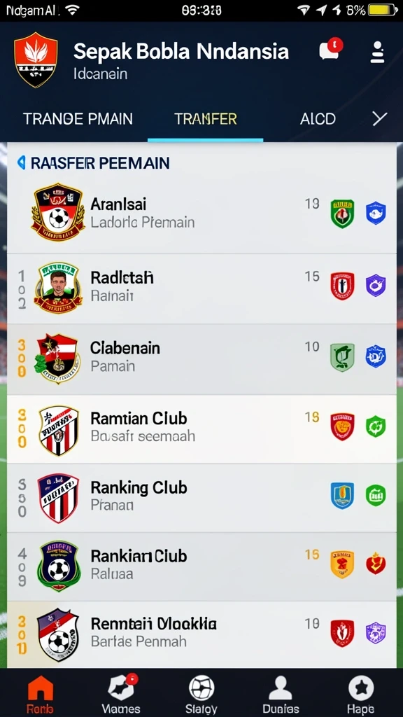 Tampilan dunia yang indah dan penuh warna.