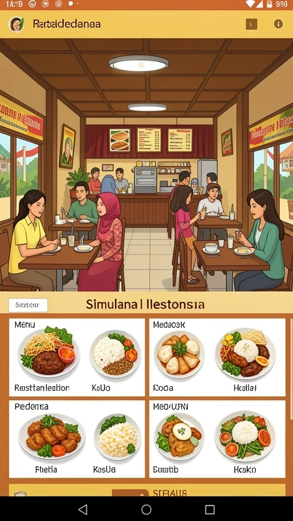 Tampilan antarmuka yang bersih dan mudah digunakan.