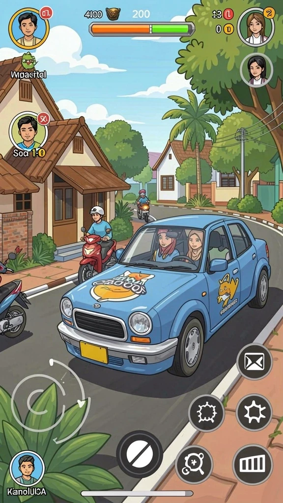 Pertempuran epik melawan musuh yang menantang.