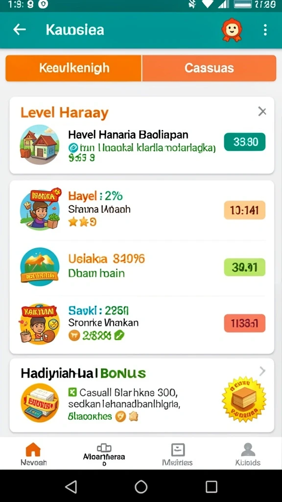 Tampilan karakter heroik yang menakjubkan.