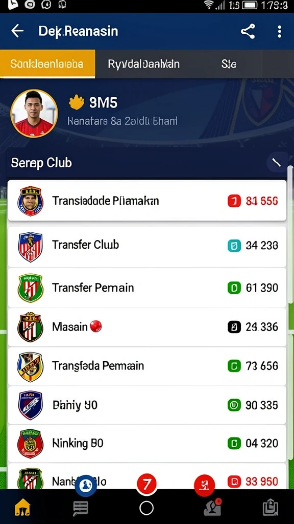 Tampilan antarmuka yang bersih dan intuitif.