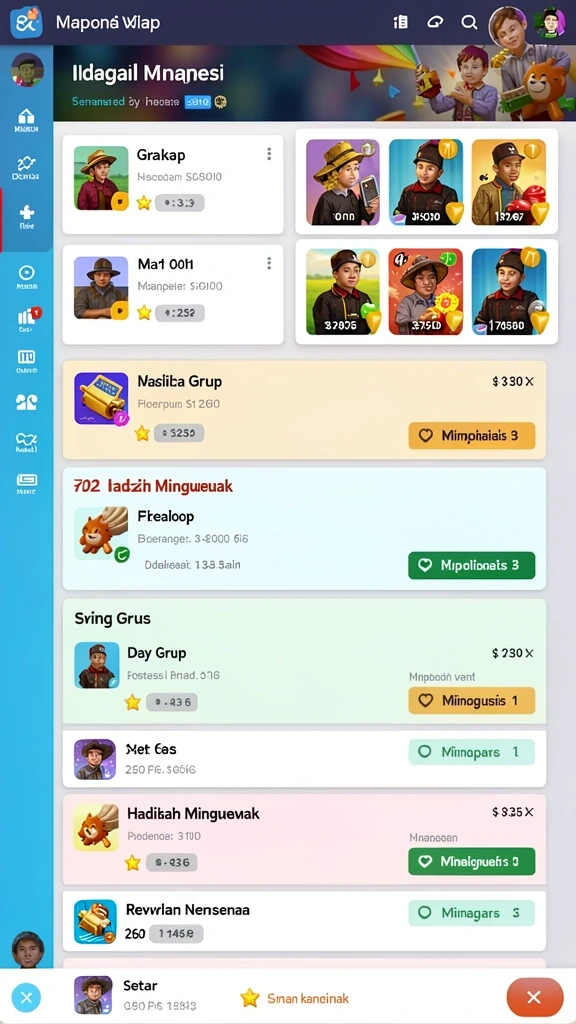 Tampilan antarmuka yang menarik dan mudah dinavigasi.