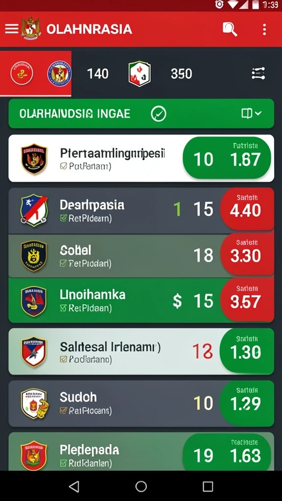 Beragam pilihan permainan judi yang seru.