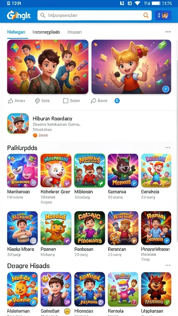 Battle system yang seru dan menantang.