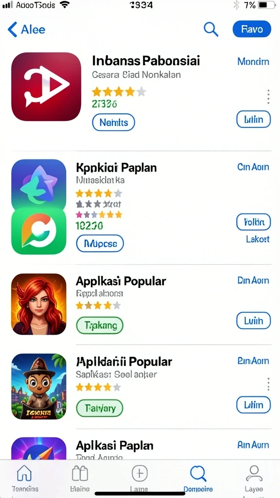Karakter unik dengan desain yang memukau.