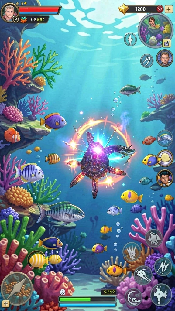 Tampilan awal game yang menarik perhatian.