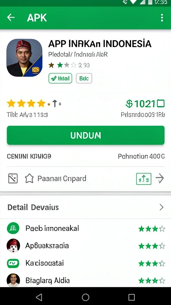 Tampilan antarmuka yang bersih dan intuitif.