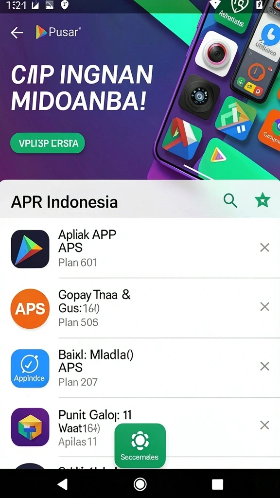 Tampilan karakter utama yang menarik.