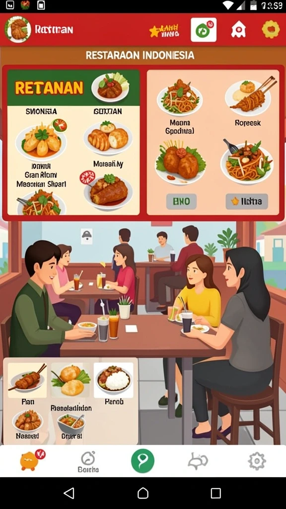 Beberapa mode permainan yang bisa dipilih.