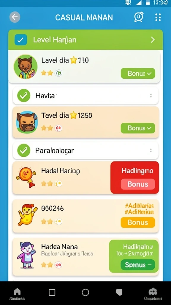 Fitur kompetisi dengan hadiah menarik.