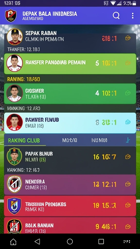 Karakter unik yang bisa dipilih sesuai gaya bermain.