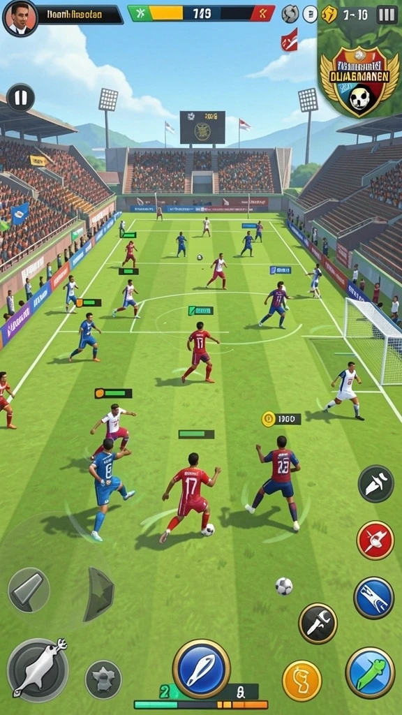 Gambaran grafis yang memukau dari dunia TT789.