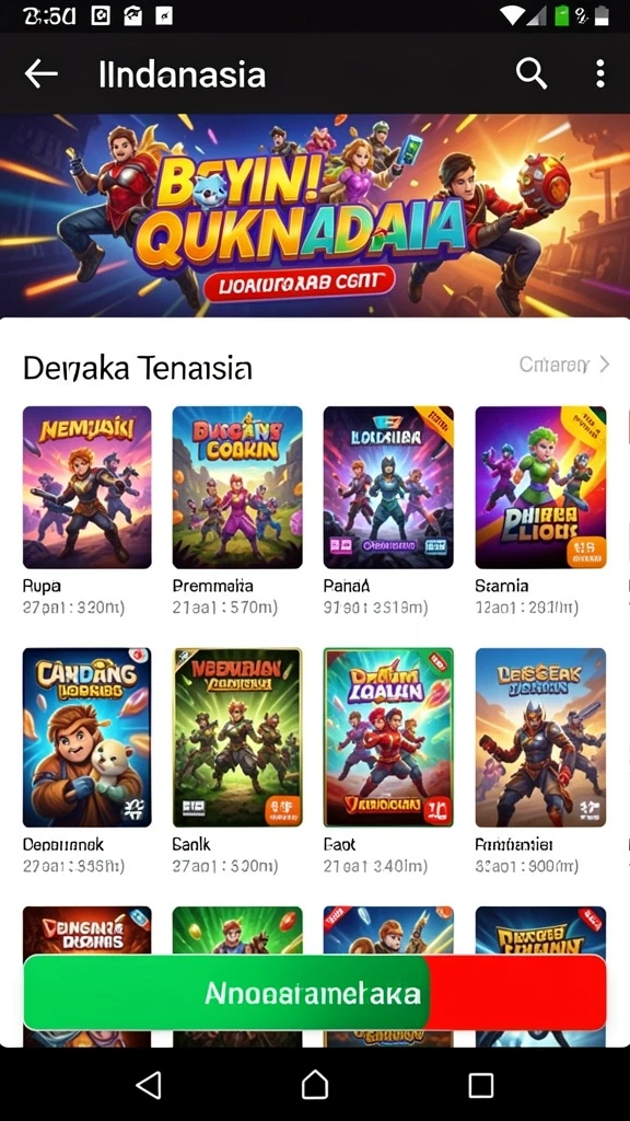 Tampilan antarmuka yang menarik dan mudah digunakan.