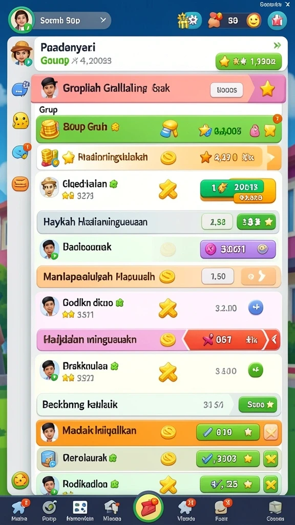 Tampilan awal yang memukau dan menarik.