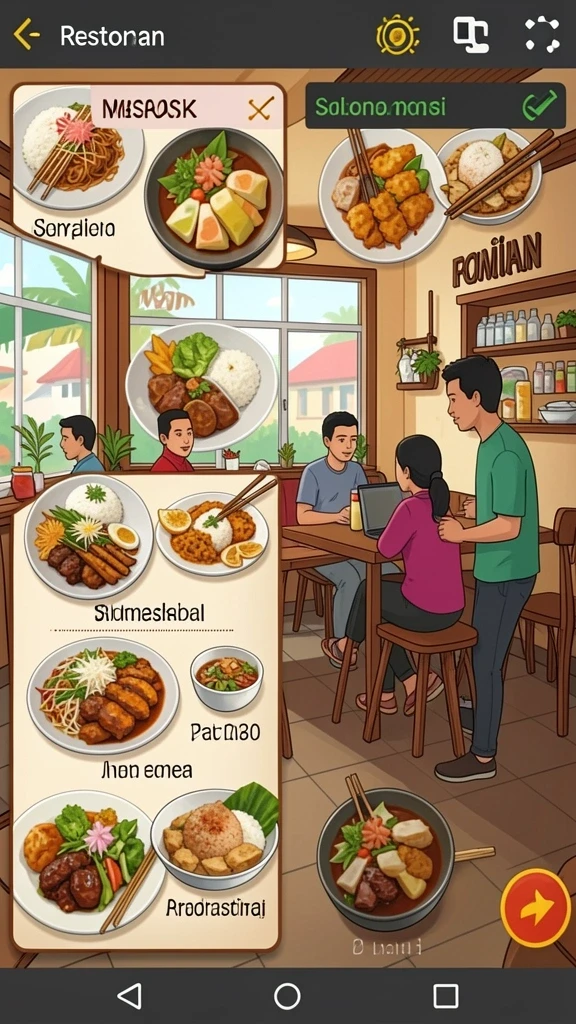 Mode multiplayer yang memungkinkan permainan bersama teman.